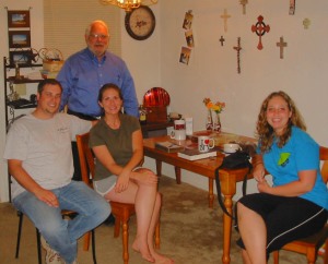 Sunday night worship with Matt, Tish and Jennica (Greg is out-of-town)